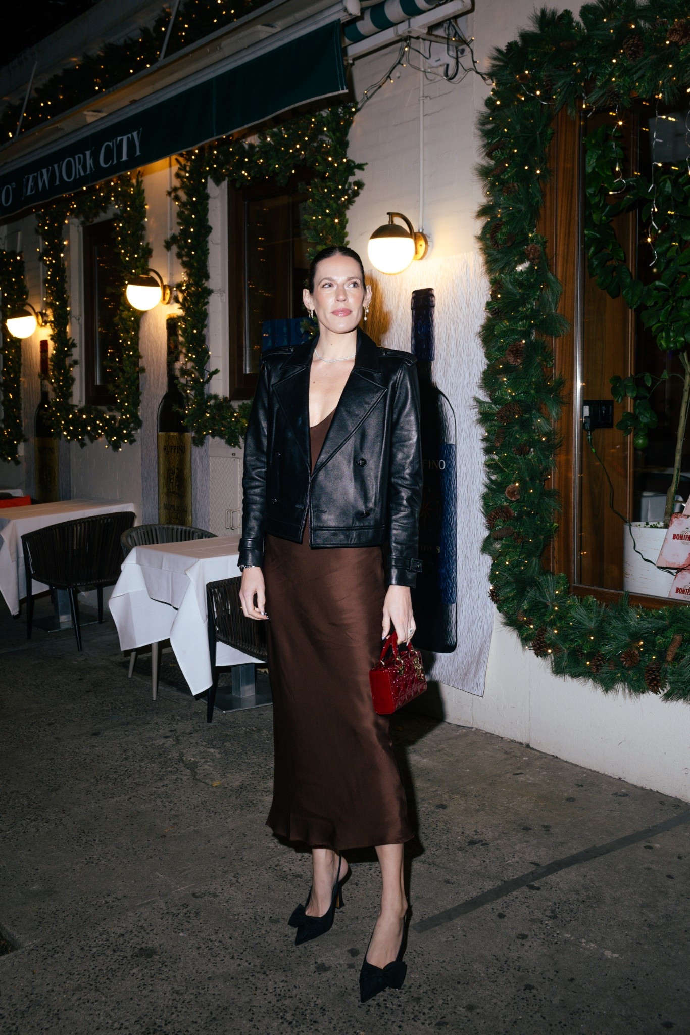 Easy holiday dressing at its finest. Love a chocolate colored slip dress that you can style so many ways! 


#LTKOver40 #LTKHoliday #LTKTall