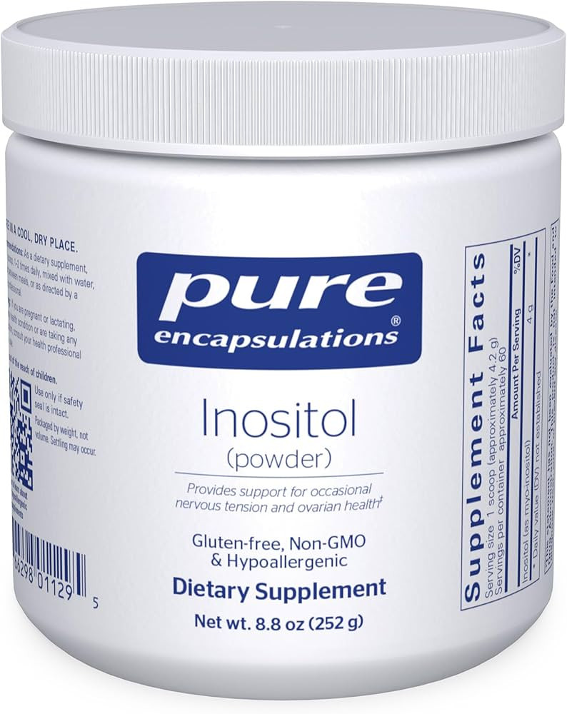 Pure Encapsulations Inositol (Powder) - Supplement to Support Energy, Nervous System & Ovarian Fu... | Amazon (US)