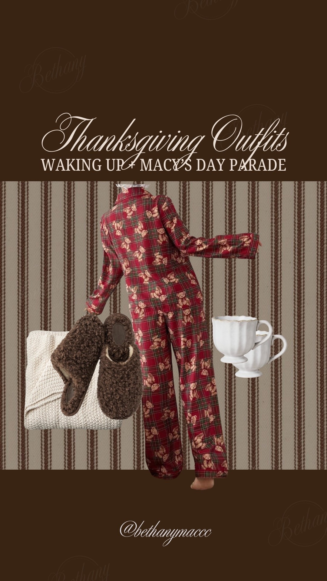 Thanksgiving Morning pajamas! How cute for the holidays, plaid + teddy bears what more could you ask for?! ❤️🧸

#LTKmorningroutine #LTKFindsUnder50 #LTKHoliday