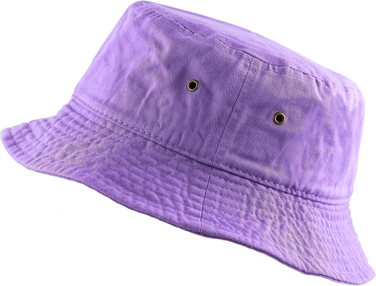 Bucket Hat - Unisex 100% Cotton & Denim UPF 50 Packable Summer Travel Beach Sun Hat | Amazon (US)