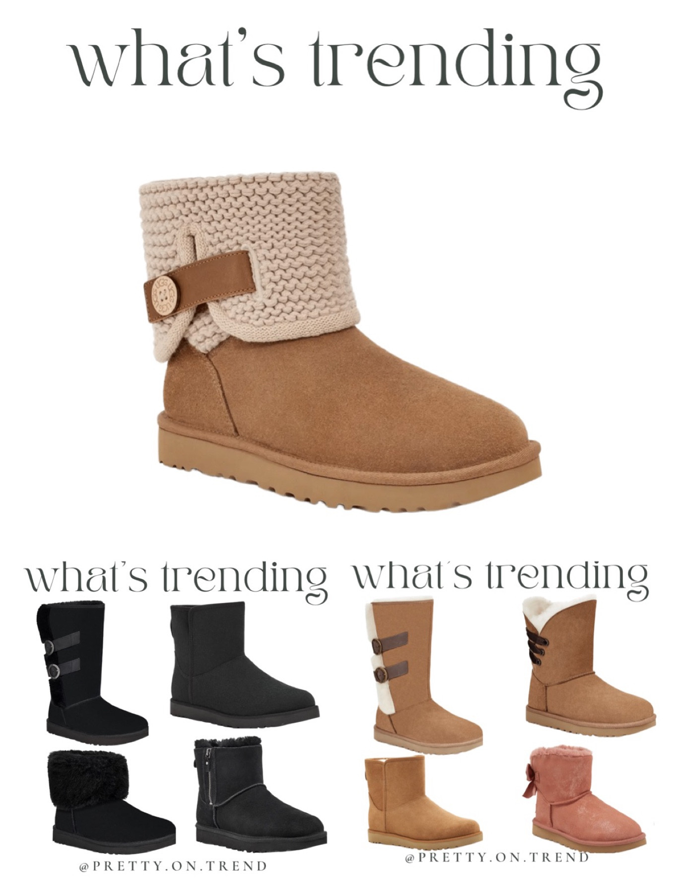What’s tending: Ugg boots 

#LTKsalealert #LTKSeasonal #LTKshoecrush