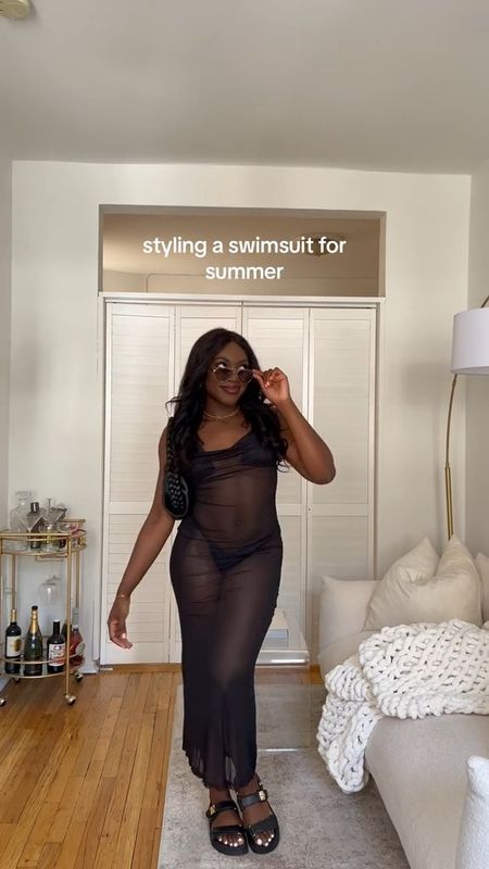 Swimsuit, bikini, skims, sandals, flat sandals, summer outfit ideas, nyc outfit, summer dress, maxi dress, mesh dress, black dress, neutral outfit, easy outfit, summer outfit, outfit ideas, casual outfit, chic outfit, everyday outfit, lulus 

#LTKfit #LTKswim #LTKunder100