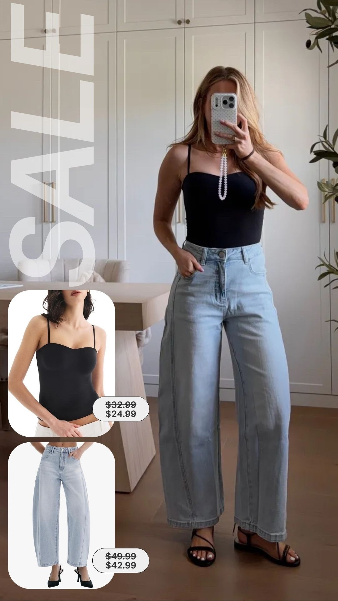 amazon outfit on sale 🩶

spring fashion, denim, new arrivals, watchnow, casual outfit, michele jaliene

#LTKSaleAlert #LTKootd #LTKSeasonal