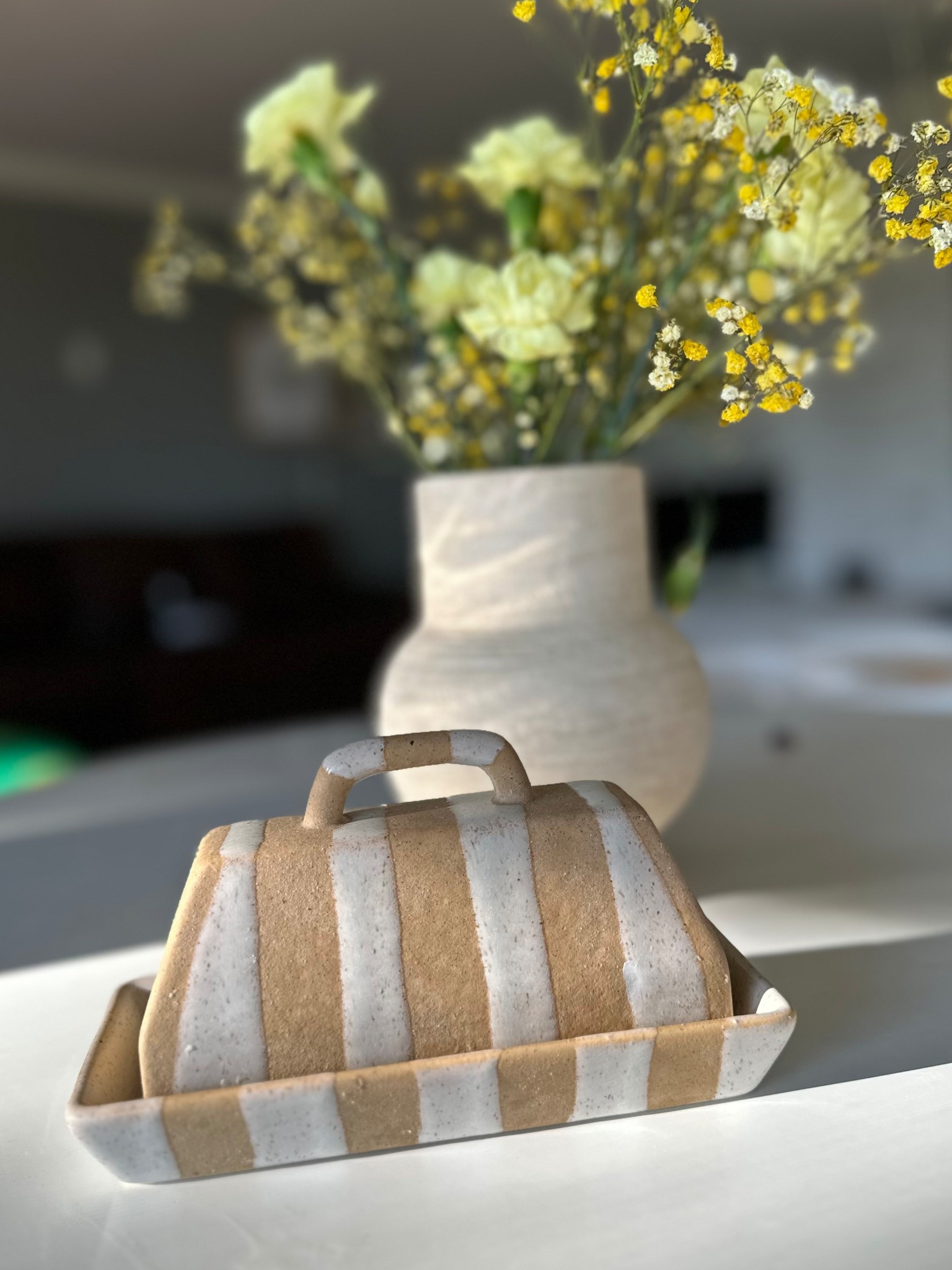 The cutest butter dish I’ve ever seen 

Anthropologie, butter bell, eclectic, anthro, striped

#LTKHome #LTKFindsUnder50