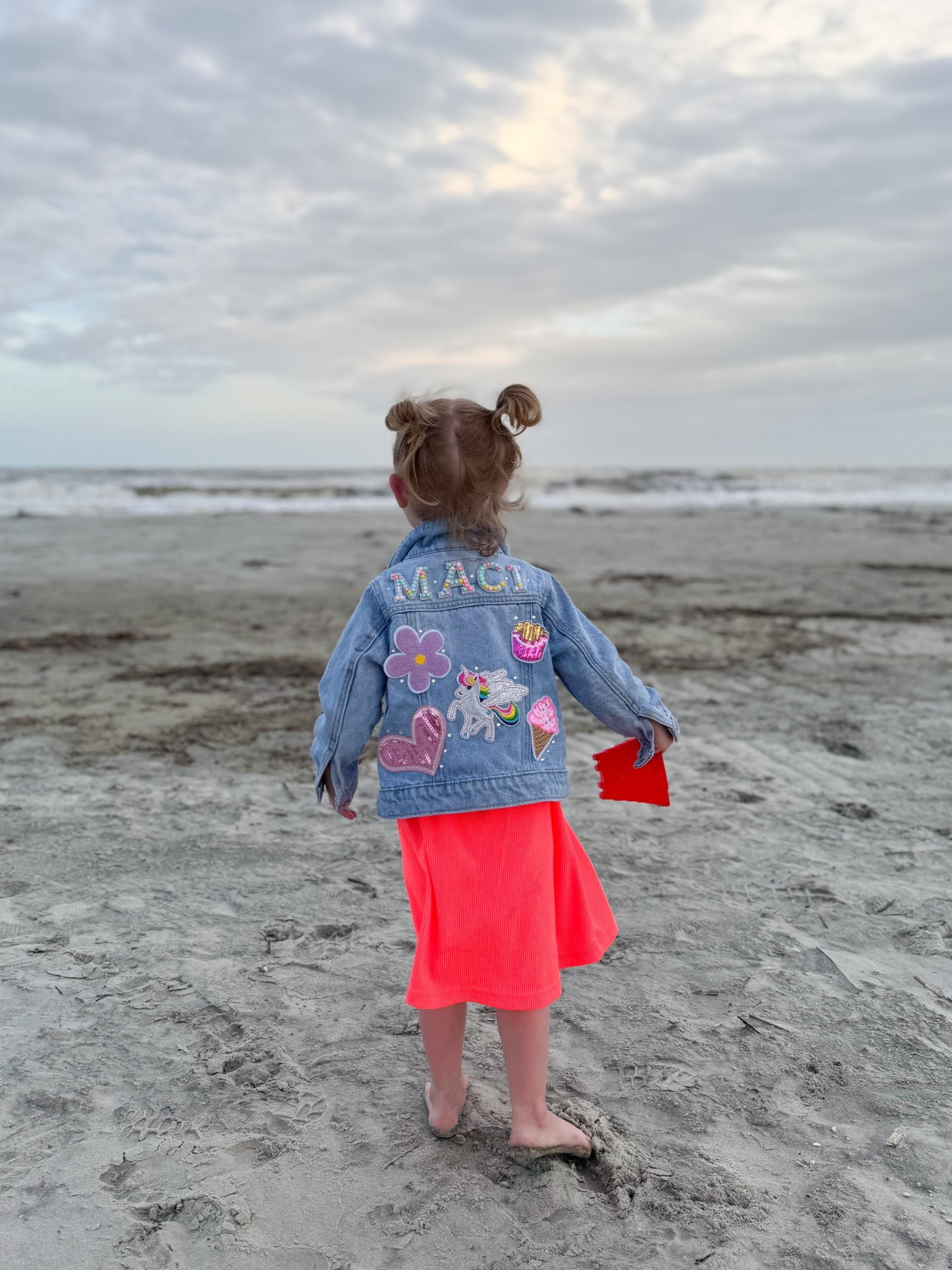 Custom denim jacket for kids, perfect for the Spring season or a special gift! 🌸

#LTKFamily #LTKKids #LTKSeasonal