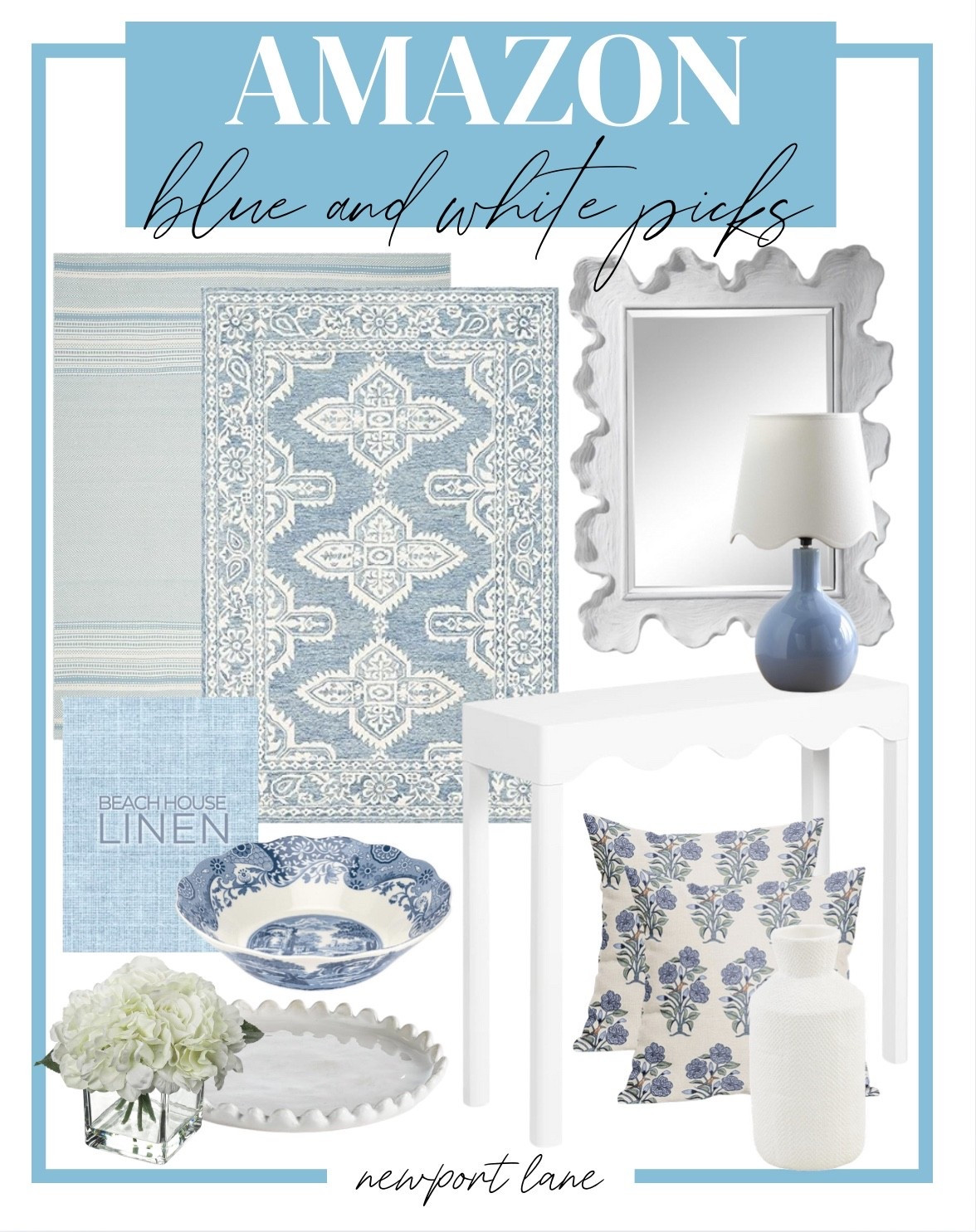 Decorate your home with these blue and white pieces you'll surely love to add to your bedroom space, living room, and even for entryways!
Nautical decor, interior design, beach home, coastal living

#LTKFindsUnder100 #LTKHome #LTKSeasonal