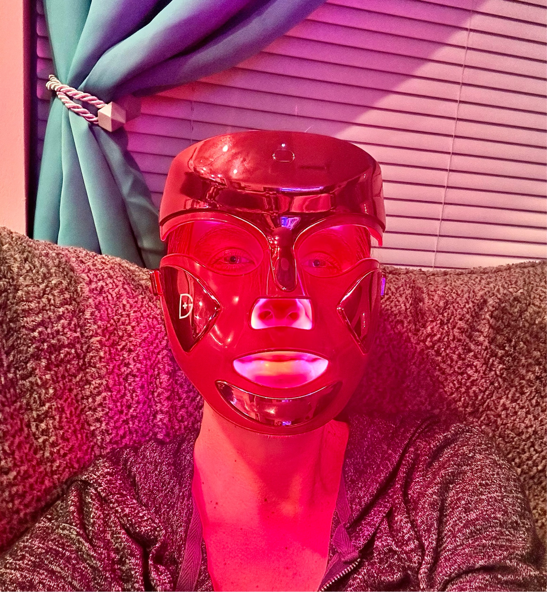 This Led light face mask has been a game changer in my skin care routine. I have the special edition one in red but it’s the same product as the white. I use it for about 15 min a day

#LTKbeauty