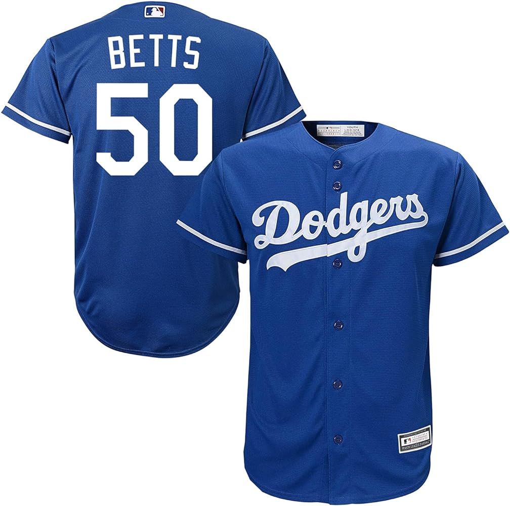 Outerstuff Mookie Betts Los Angeles Dodgers MLB Boys Youth 8-20 Player Jersey | Amazon (US)