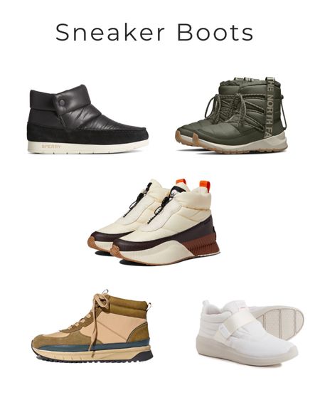After posting a reel showing what real winter means for my footwear collection, I got lots of requests asking for sneaker boot recommendataions.   

First, what are sneaker boots? Usually they're a boot/high-top hybrid with a sportier sole. 

They're a little lighter than regular snow boots so they're perfect for running errands, and daily use.   

#LTKstyletip #LTKSeasonal