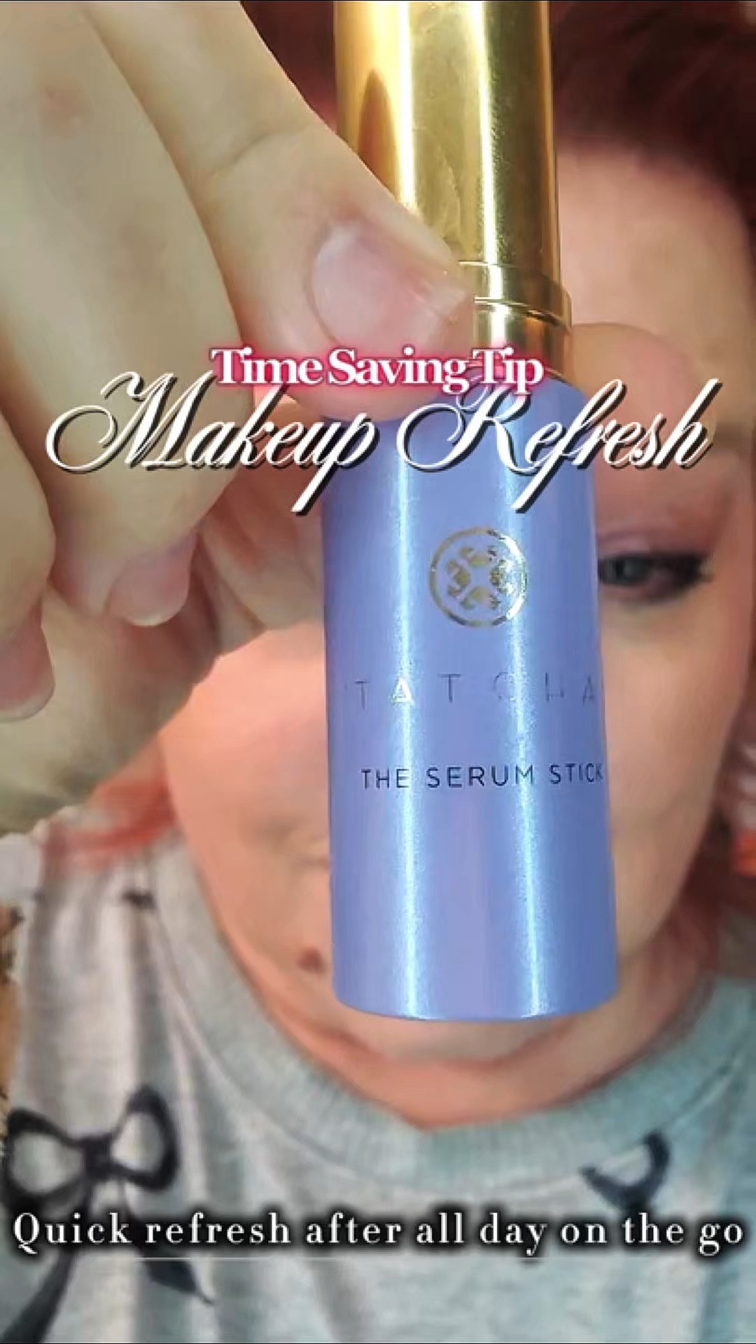When you go all day, headed into the evening, and just need a quick makeup touch up, the @Tatcha Serum Stick is perfect for refreshing makeup trapped in the creases under your eyes. 
💖 Just pat on top to smooth things out without caking on more concealer. You’ll look glowy, not dusty, with this trick. (You can use this anywhere you’re having the problem - next to your nose, forehead creases, etc.) Plus your skin will love the peptides!
👇🏼Click through below to shop!

Mature skin | skincare solutions | busy mom | work to date night | Japanese skincare | glow up | over 40 50 solutions | time saving tip 

#LTKselfcare #LTKBeauty #LTKOver40