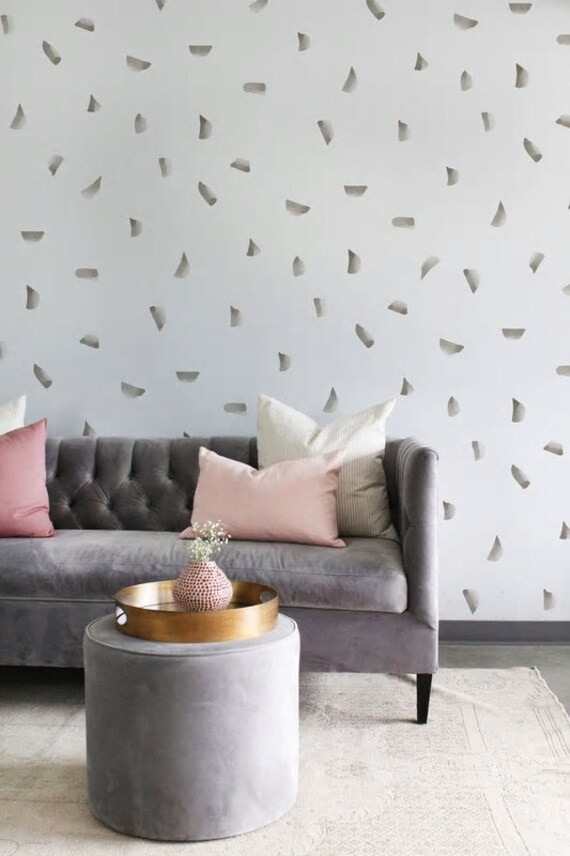 Vinyl Wall Decal Wall Paper Sticker -  Riptide Watercolour Decals | Etsy (CAD)