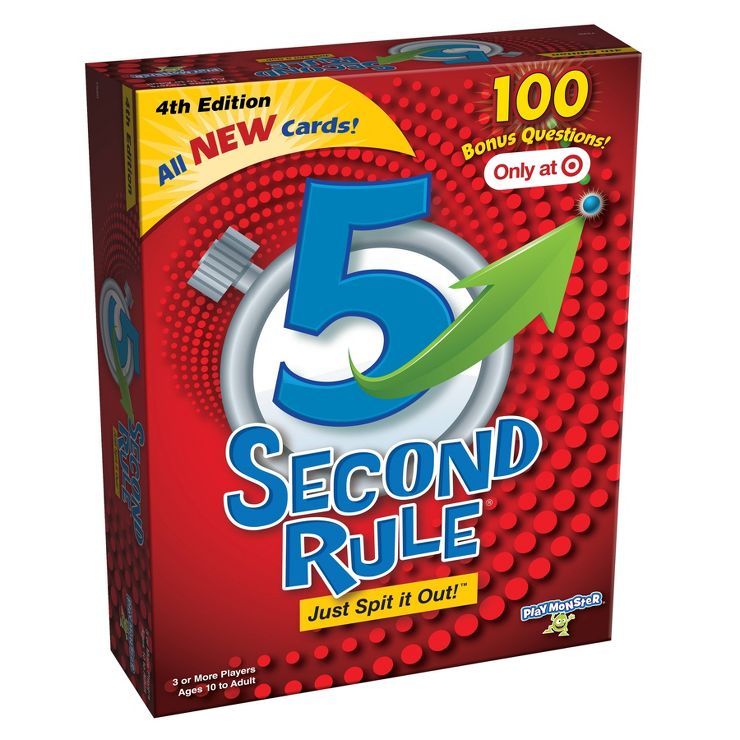 5 Second Rule Card Game 4th Edition | Target