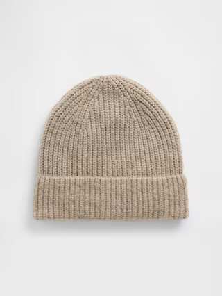 CashSoft Recycled Ribbed Beanie | Gap Factory