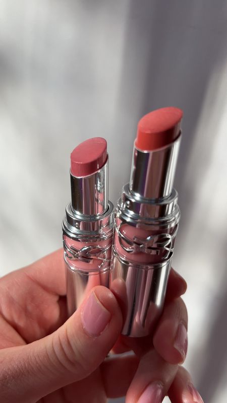 The shade on the left is #44 ( nude pink) and the shade on the right is #150 (warm nude pink )
Mother’s Day gift ideas 

Ysl loveshine lip oil stick 
Hybrid of a lipstick , lipgloss & a tinted lip balm. Glide’s on so smoothly. 


#LTKbeauty #LTKGiftGuide #LTKfindsunder50