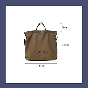 Women Canvas Tote Handbags Casual Shoulder Work Bag Crossbody Top Handle Bag Cross-body Handbags | Amazon (US)