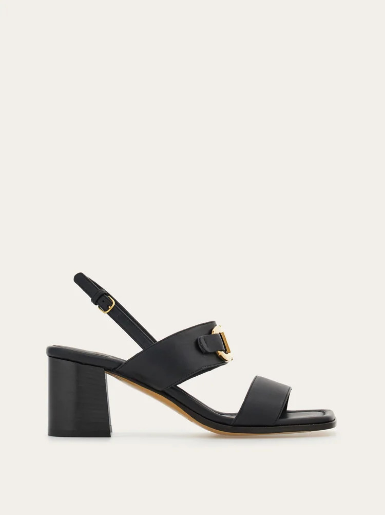 Sandal with Gancini ornament | Ferragamo