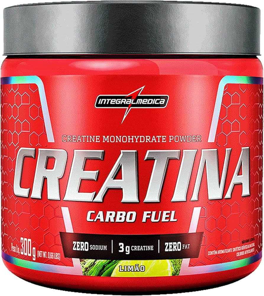 Integralmédica - Creatina Carbo Fuel - 300g - Limão | Amazon (BR)