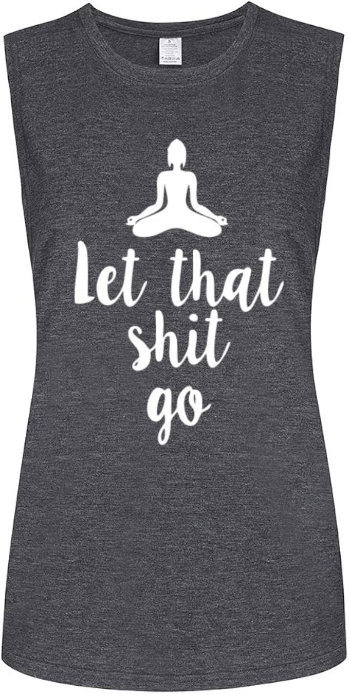 FANNOO Tank Tops for Women-Womens Funny Saying Fitness Workout Racerback Tank Tops Sleeveless Shi... | Amazon (US)