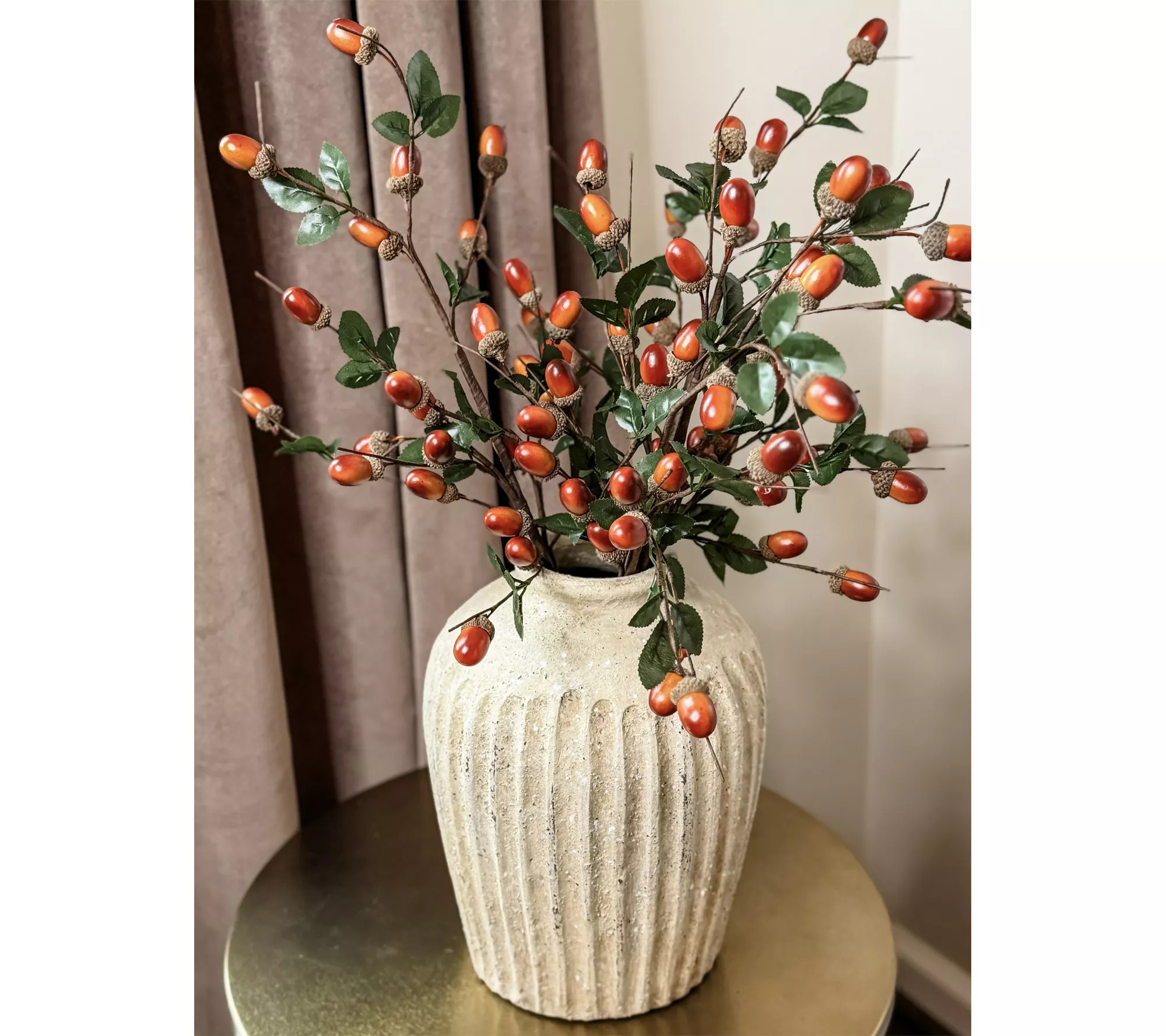 Simply Stunning Set of 3 Faux Acorn Picks by Janine Graff | QVC