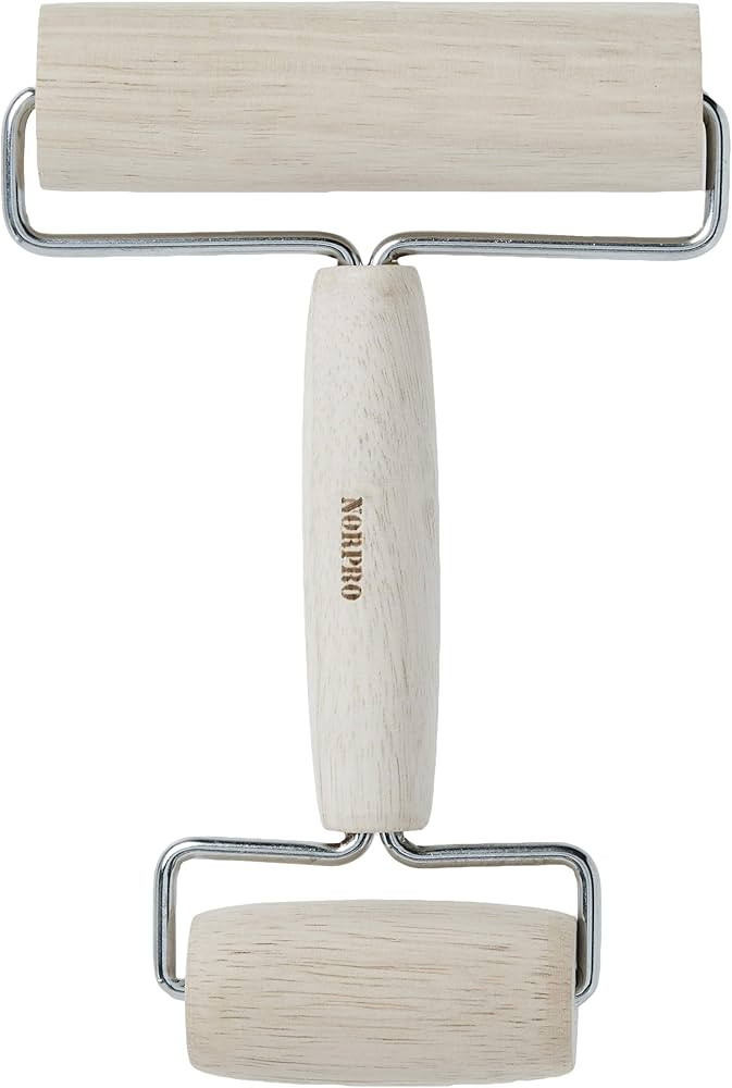 Norpro Wood Pastry/Pizza Roller 4in/10cm | Amazon (US)