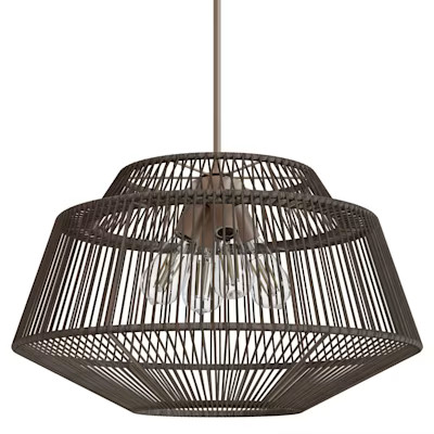 Brookhollow 4 Light Large Pendant - 13219 | Hunter Fan Company