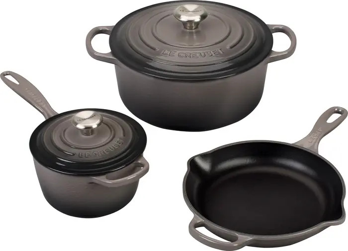 5-Piece Signature Enameled Cast Iron Cookware Set | Nordstrom