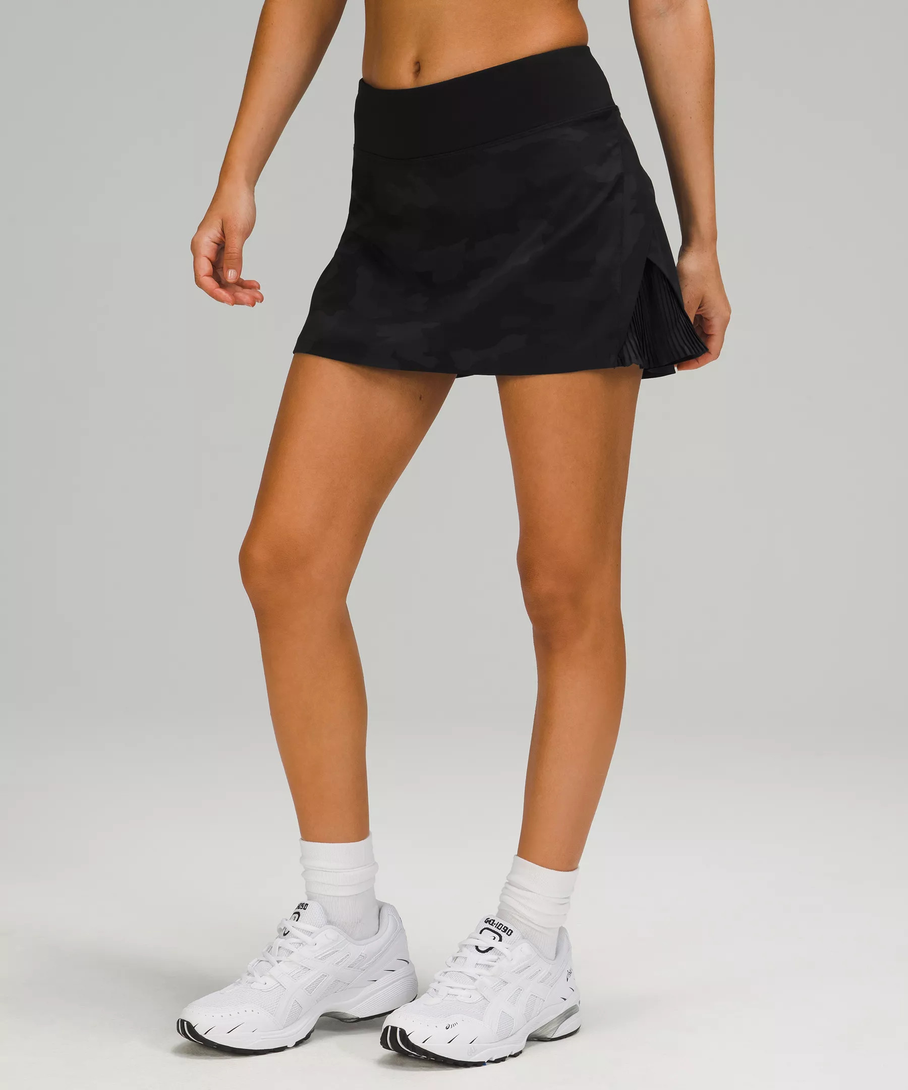 Play Off The Pleats Mid Rise Skirt | Lululemon (US)