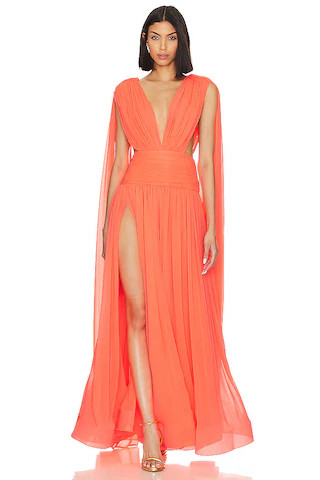 Japera Sleeveless Gown in Pink | Revolve Clothing (Global)