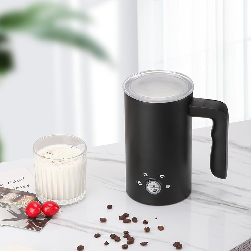 Fooikos Milk Frother and Steamer, 4 in 1 Automatic Milk Foam for Hot and Cold Milk, Hot Chocolate... | Amazon (US)