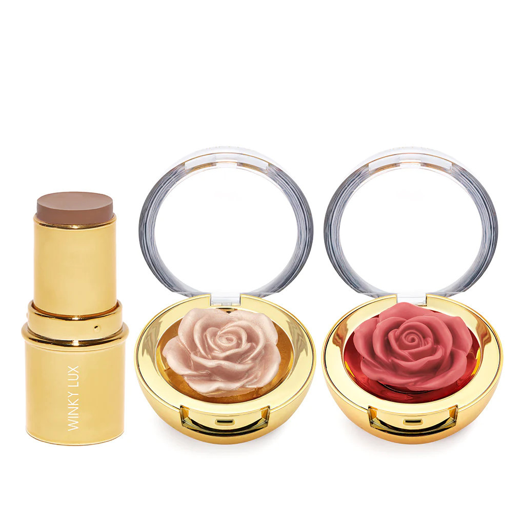 Bronze Blush Highlight Set | Winky Lux
