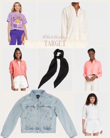 NEW at Target! 
Button downs, graphic tees, $32 denim trucker jacket! 



#LTKSeasonal #LTKstyletip #LTKunder50