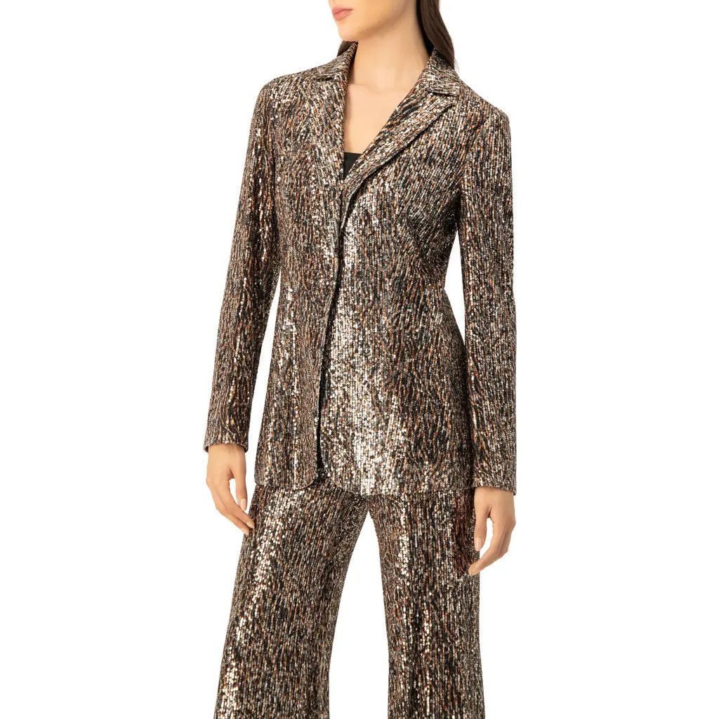 IVONNE Sequin Blazer in Multicolor at Nordstrom, Size 4 | Nordstrom