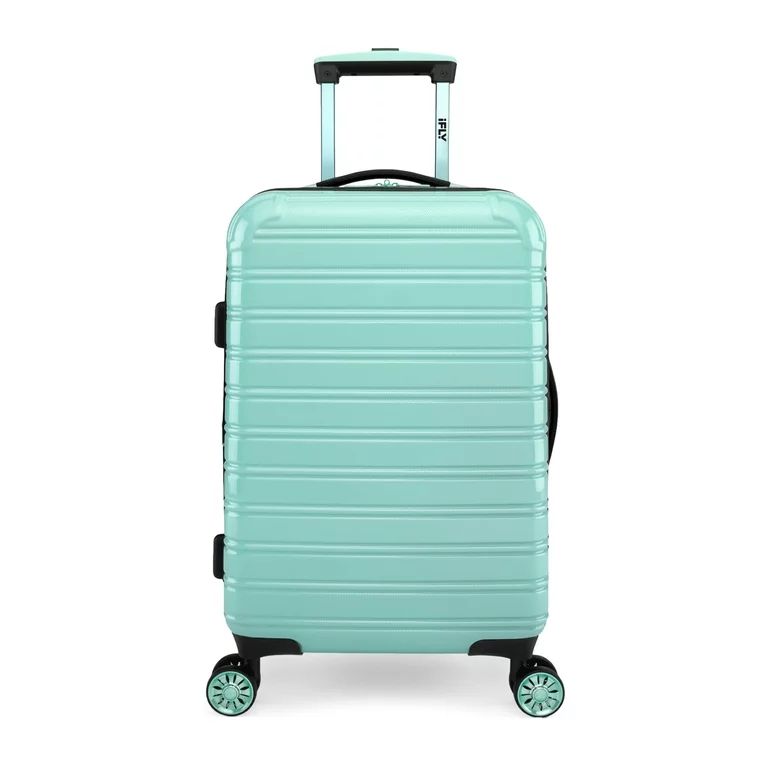 iFLY Hardside Fibertech Luggage 20" Carry-on Luggage, Mint - Walmart.com | Walmart (US)