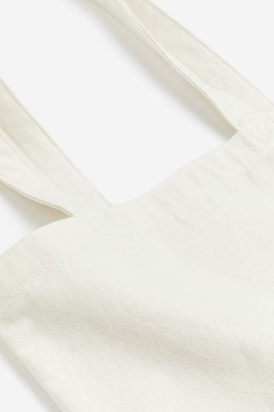 Printed Canvas Tote Bag - Cream/Harvard University - Ladies | H&M US | H&M (US + CA)