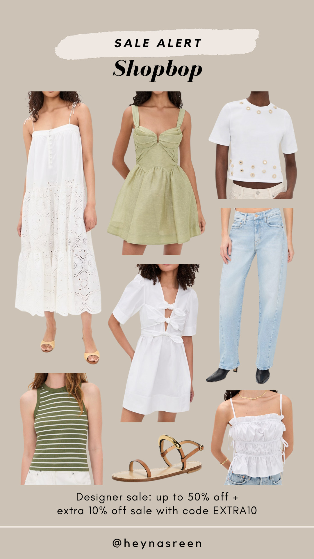 This Shopbop designer sale is too good not to share! Up to 50% off. Linking all my spring and summer favs!

#LTKSeasonal #LTKSaleAlert