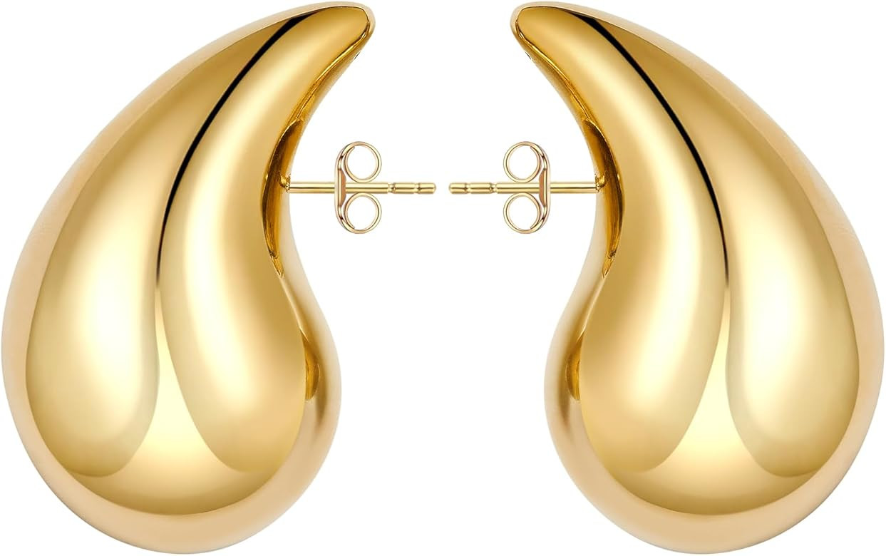 Orecchini Donna Dupes Orecchini Oro 18K Orecchini Platino 14K Orecchini Donna Argento Orecchini D... | Amazon (IT)