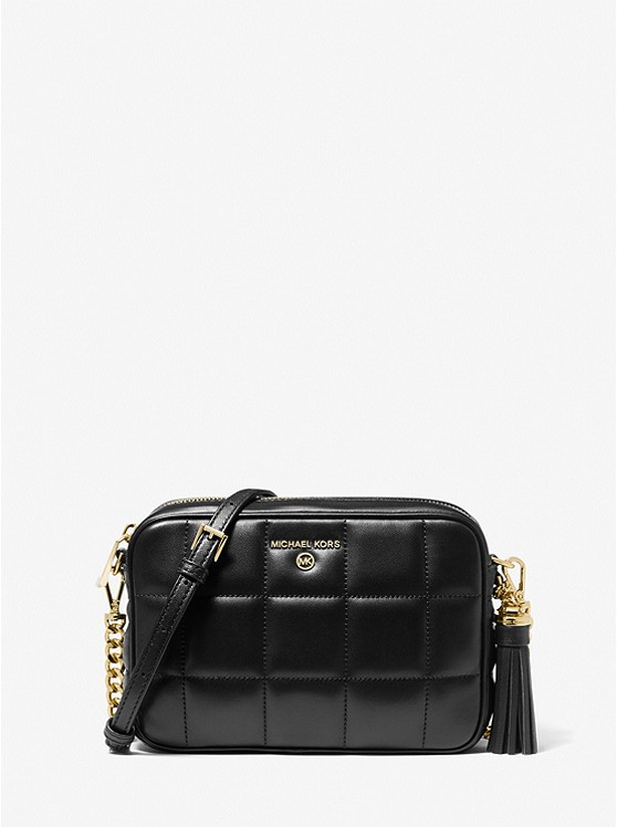Jet Set Medium Quilted Leather Camera Bag | Michael Kors US