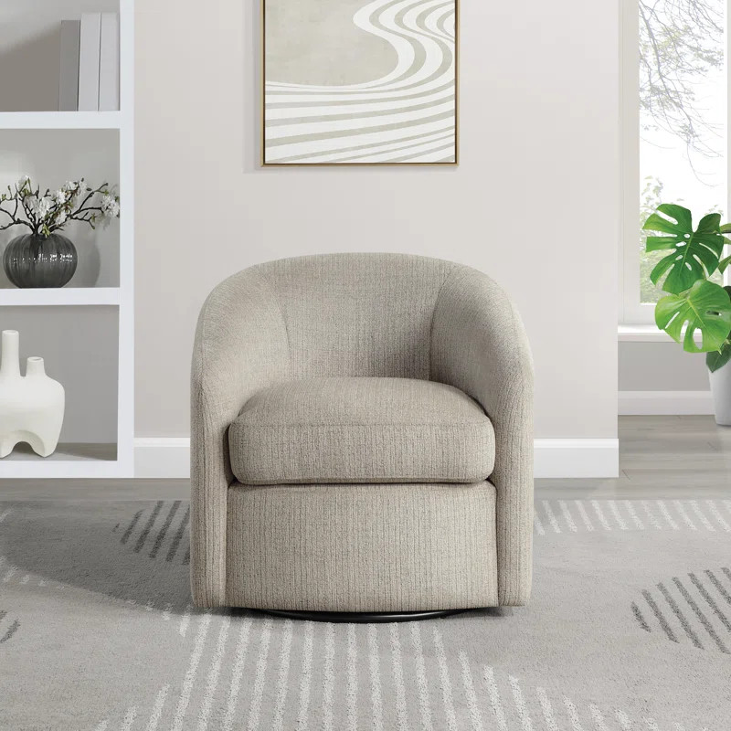 Sandiso Barrel Swivel Chair | Wayfair North America