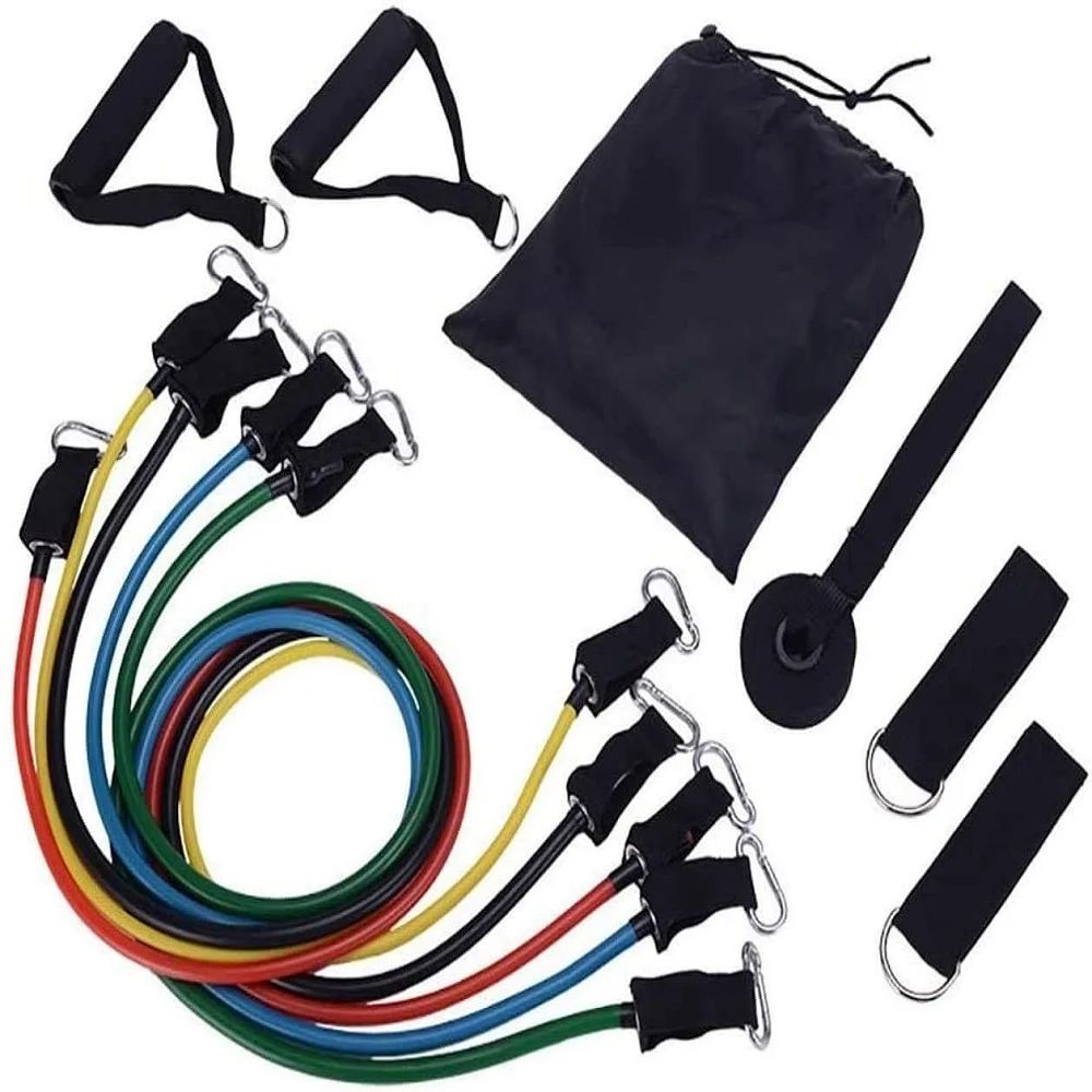 Premium Resistance Bands Set, Workout Bands - with Door Anchor, Handles and Ankle Straps - Stacka... | Walmart (US)