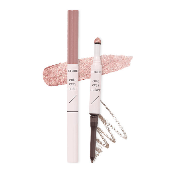 ETUDE - Cute Eyes Maker - 0.1g + 0.5g - Champagne Nude | Stylevana