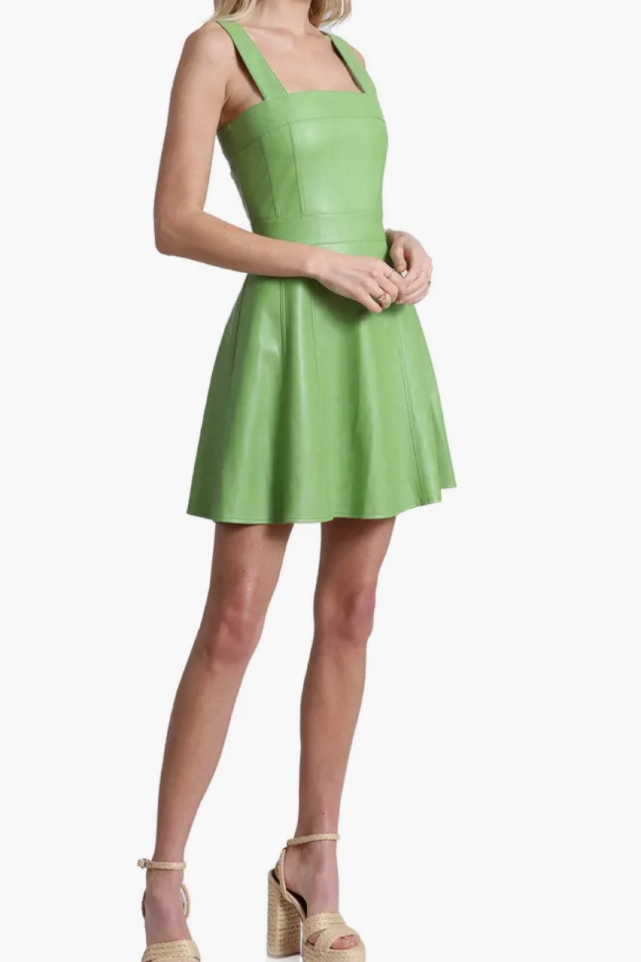 Fit and flare faux leather dress, casual dress, luncheon dress, minidresss

#LTKSeasonal #LTKworkwear #LTKstyletip