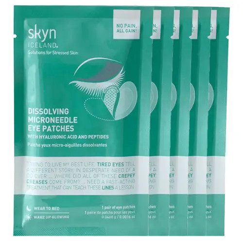 SKYN ICELAND Dissolving Microneedle Eye Patches 5-Pack in Regular at Nordstrom | Nordstrom