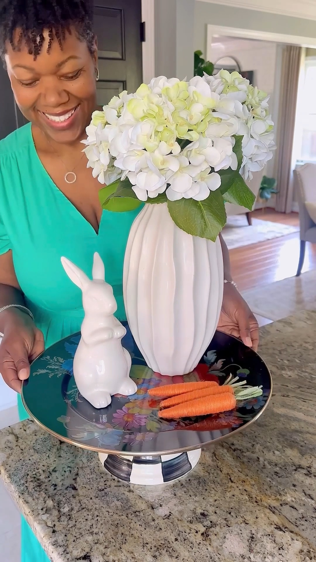 Easter tray decor styling 

#LTKHome