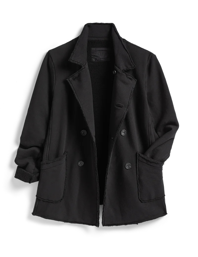 BELFAST Black, Triple Fleece | Frank & Eileen