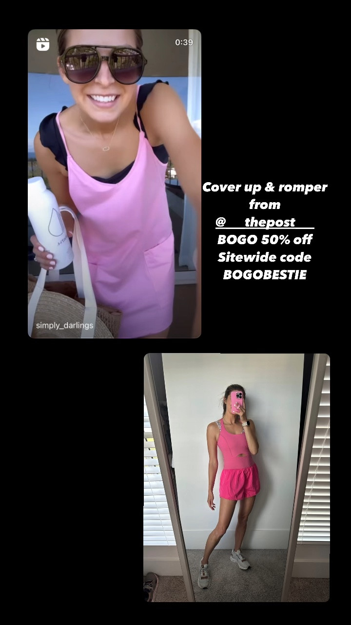 BOGO 50% off code BOGOBESTIE 
Wearing small in both 

#LTKVideo #LTKGiftGuide #LTKActive