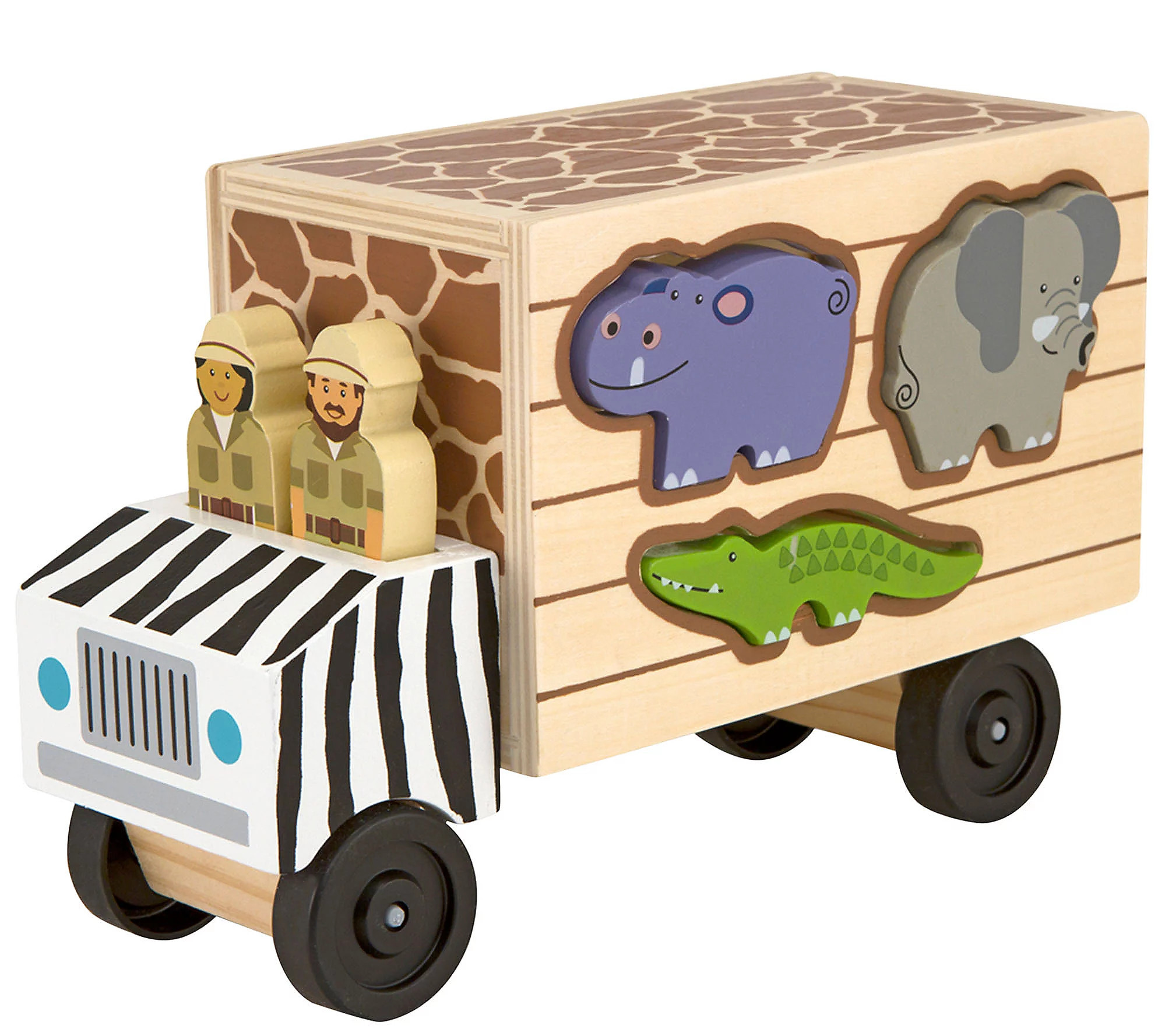 Melissa & Doug Safari Animal Rescue Truck | QVC