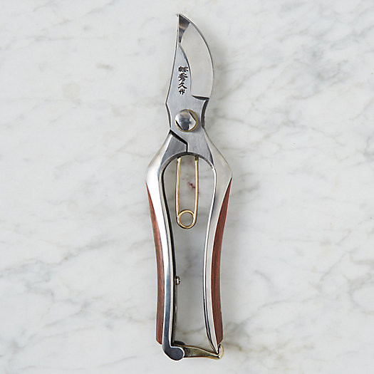 Wood Handle Japanese Steel Pruner | Terrain