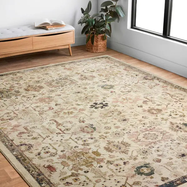 Alexander Home Jewel Shabby-Chic Oriental Area Rug | Bed Bath & Beyond
