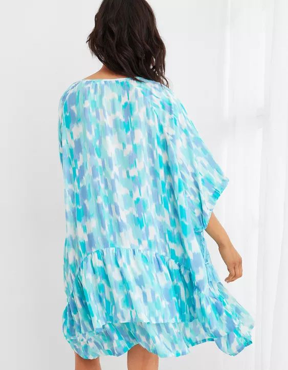 Aerie Ruffle Pullover Cape | American Eagle Outfitters (US & CA)