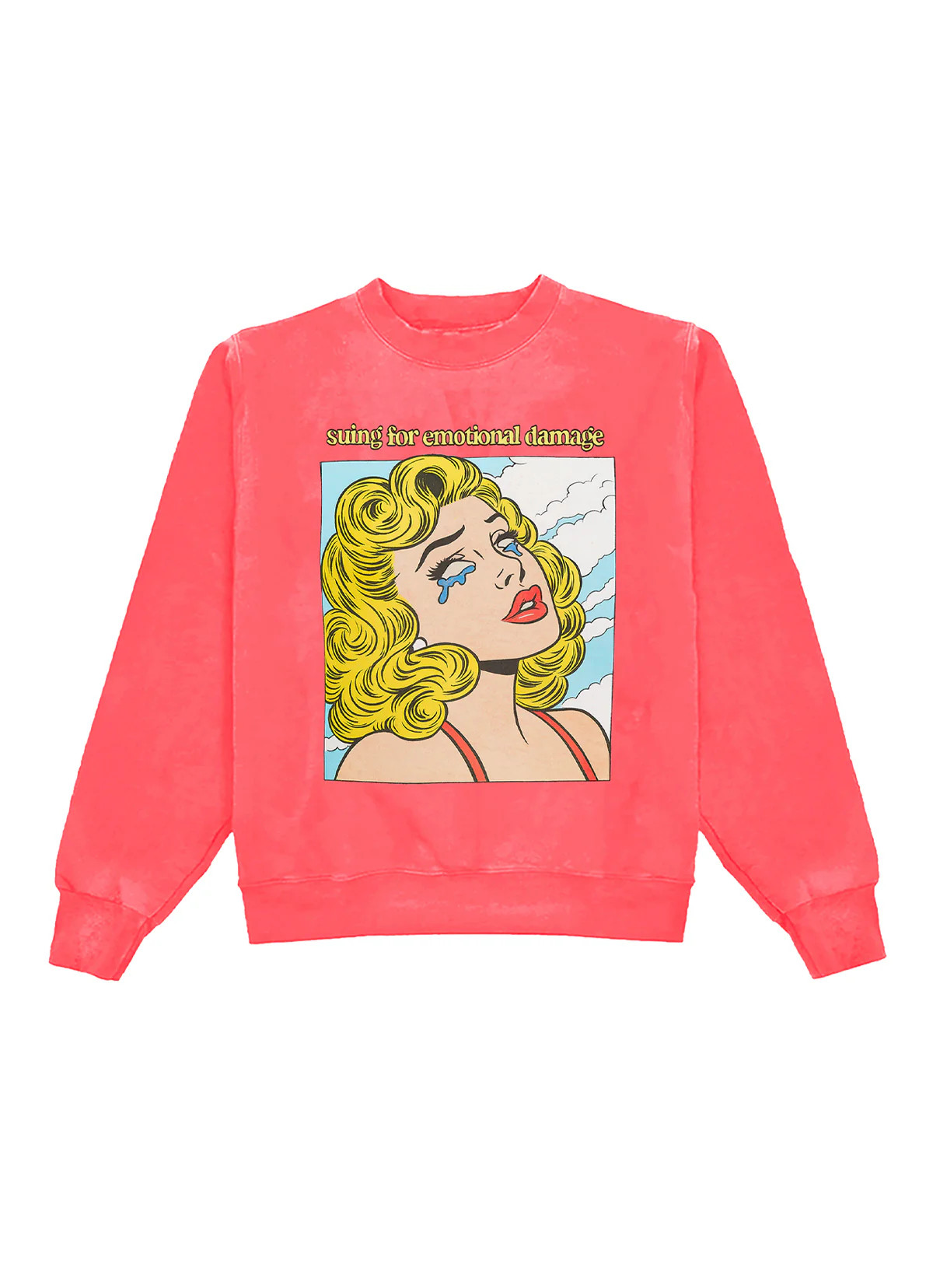 Suing For Emotional Damage Crewneck | Shop Kristin Jones